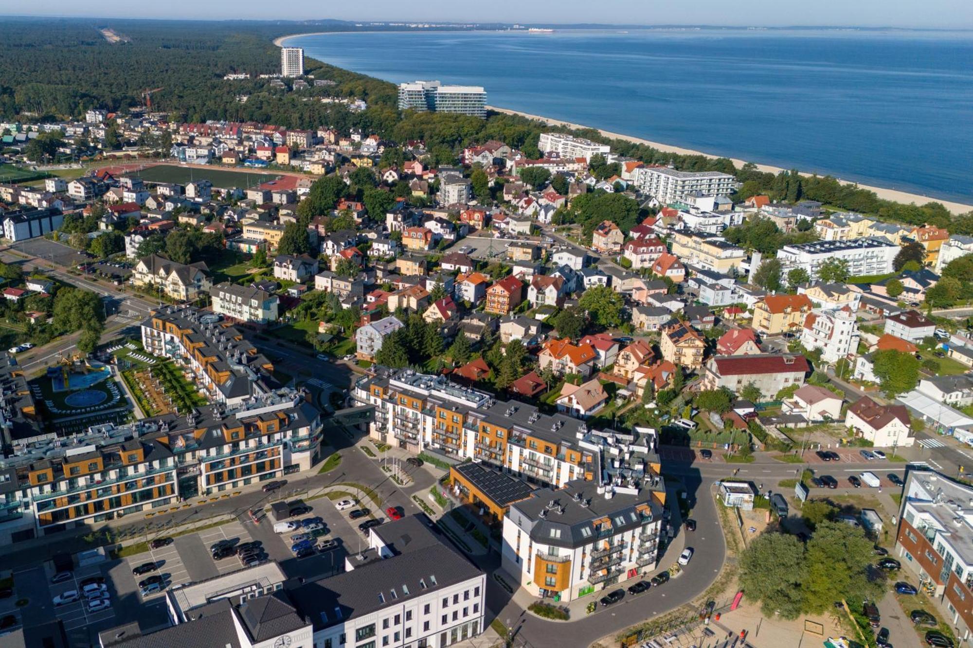 Bel Mare Lux Apartment B105 With Patio Garden By Noclegi Renters Miedzyzdroje Eksteriør bilde